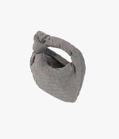 „Sac Tissé Bag Damen Handtasche GreyWildlederoptik“